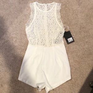 Missguided Lace Romper